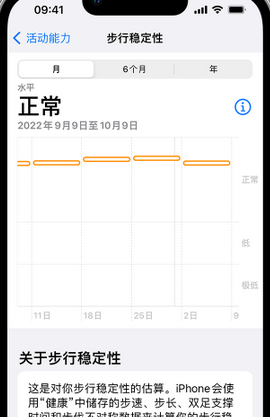 友好iPhone手机维修如何在iPhone开启'步行稳定性通知'