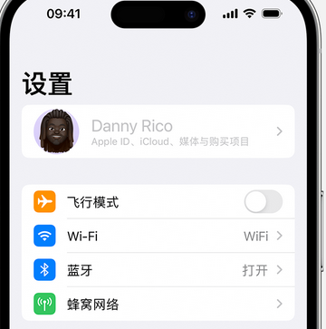 友好appleID维修服务iPhone设置中Apple ID显示为灰色无法使用 